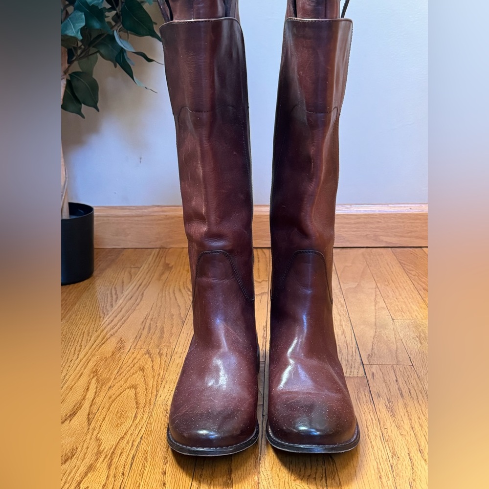Frye PAIGE 3476530 Leather Boots 7.5 EXCELLENT! - Picture 3 of 6
